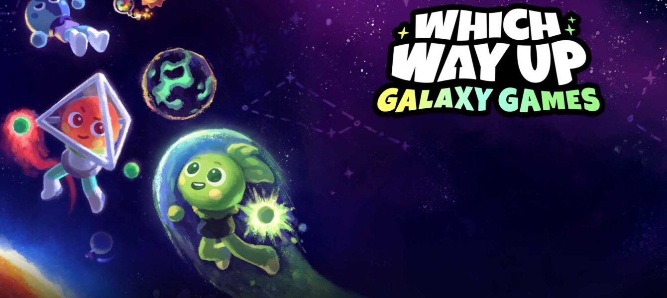 Агляд гульн Which Way Up: Galaxy Games
