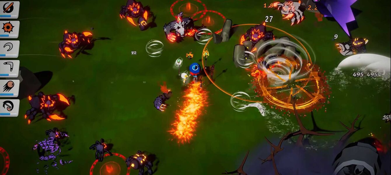 Агляд гульн Wandness: WandCraft Survivor