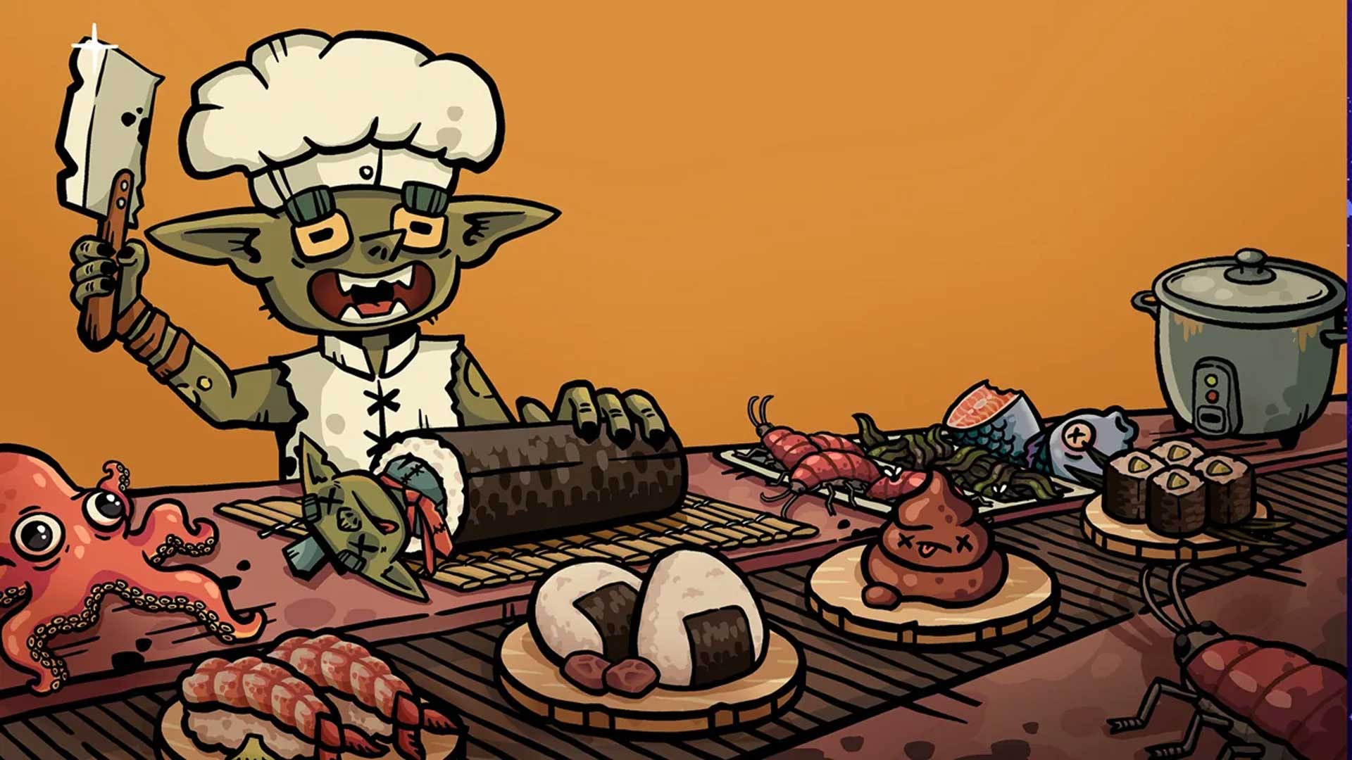 Агляд гульн Goblin Sushi